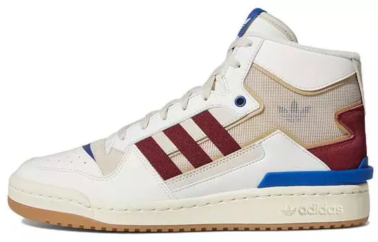 Кроссовки Adidas Originals Originals Forum Exhibit Mid 2 'White Collegiate Burgundy'