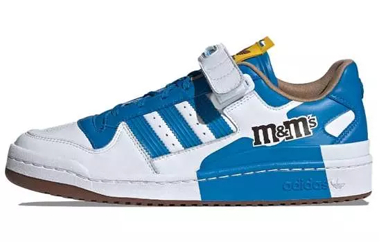 Кроссовки Adidas Originals Forum Low M&M's Craft Blue Footwear White Eqt Yellow
