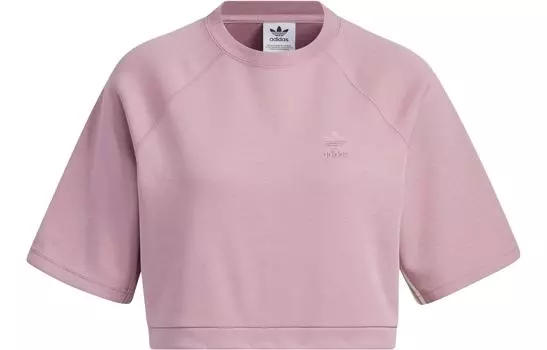 Adidas Originals Футболка с рукавами реглан женская, волшебная, фиолетово-розовая