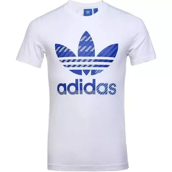 Adidas Originals Футболка унисекс белая