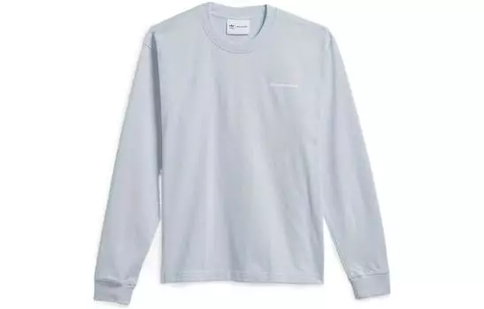 Adidas Originals Футболка унисекс FW22, небесно-голубая