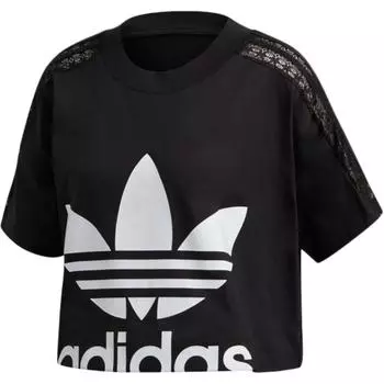 Adidas Originals Футболка женская черная