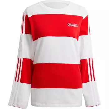 Adidas Originals Футболка женская красно-белая