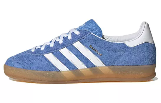 Adidas Originals Gazelle Indoor Blue Fusion Gum (женские)