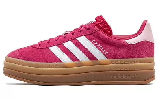 Adidas originals Gazelle Обувь для скейтбординга унисекс, Белый/Красный