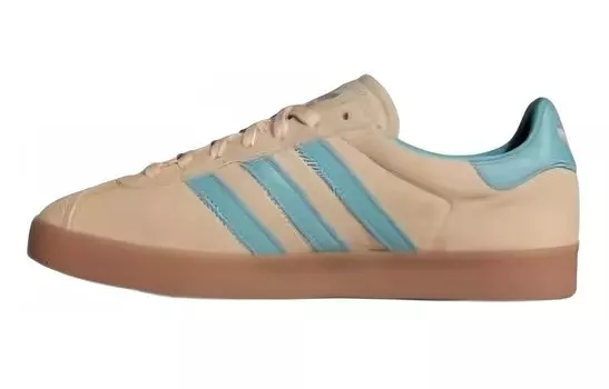 Adidas originals GAZELLE Series Обувь для скейтбординга унисекс, Brown/Blue