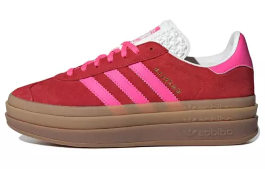 Adidas originals GAZELLE Series Обувь для скейтбординга унисекс, Red/Pink