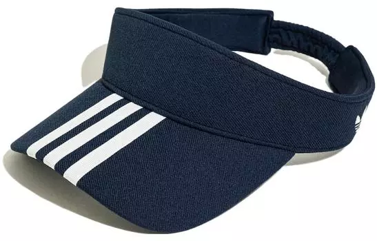 Adidas Originals Хлопковая солнцезащитная шляпа унисекс темно-синего цвета