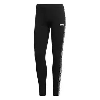 Adidas Originals Колготки TAPE спортивные брюки женские черные