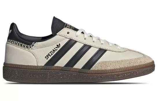 Кроссовки Adidas Originals Handball Spzl Skateboarding Shoes Unisex, белый/черный/коричневый