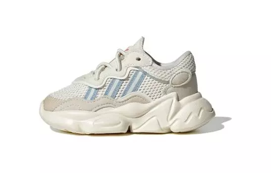Adidas Originals Кроссовки Ozweego для малышей TD, Grey White Blue