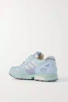 ADIDAS ORIGINALS кроссовки ZX 8000 из сетки, замши и резины, синий