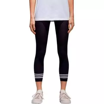 Adidas Originals Леггинсы 3-STRIPES женские черные
