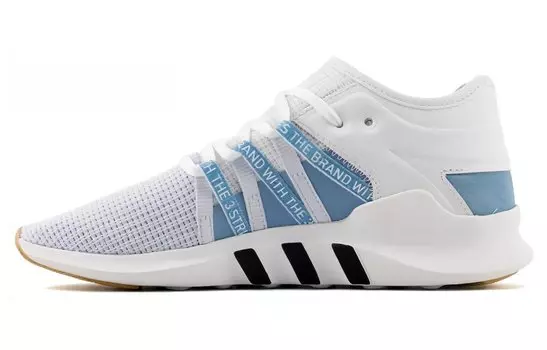 Кроссовки Adidas Originals EQT Racing Casual Women's Mid-Top, голубой/белый