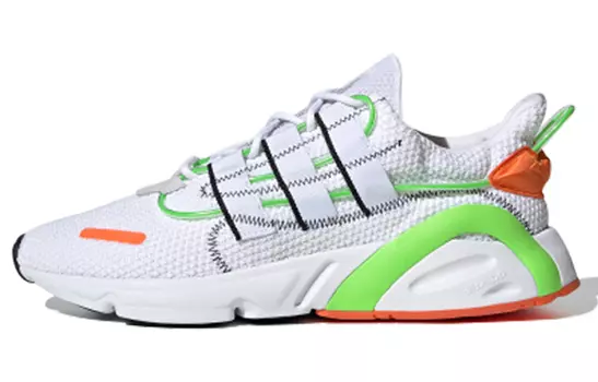 Кроссовки Adidas Originals Lxcon Sneakers 'White Solar Green Orange'