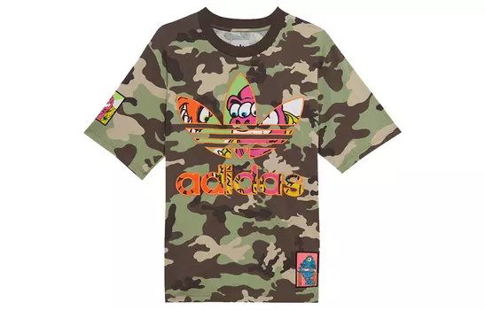 Adidas Originals Мужская футболка, цвет Army Green