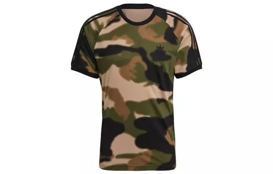 Adidas Originals Мужская футболка, цвет Army Green