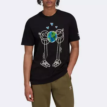 Adidas Originals Мужская футболка, цвет Black