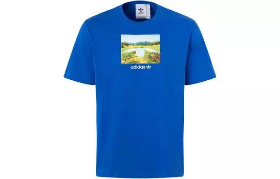 Adidas Originals Мужская футболка, цвет Blue