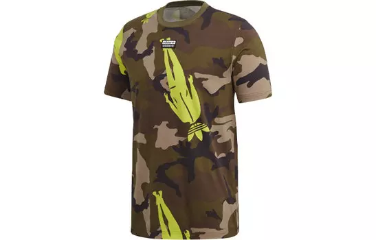 Adidas Originals Мужская футболка, цвет Camouflage