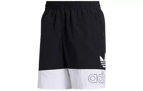 Adidas Originals Мужские повседневные шорты, цвет Black/White