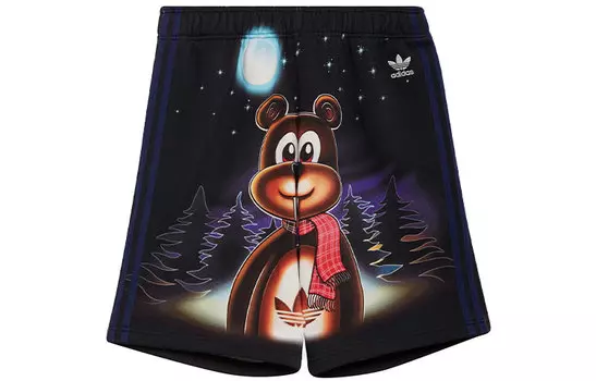 Adidas Originals Мужские повседневные шорты, цвет Black