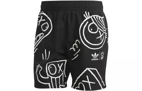 Adidas Originals Мужские повседневные шорты, цвет Black