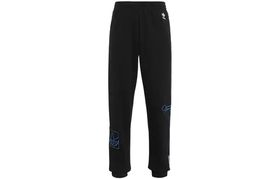 Adidas originals Мужские трикотажные спортивные штаны, Черный