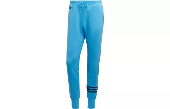 Adidas Originals Мужские трикотажные спортивные штаны, цвет Blue