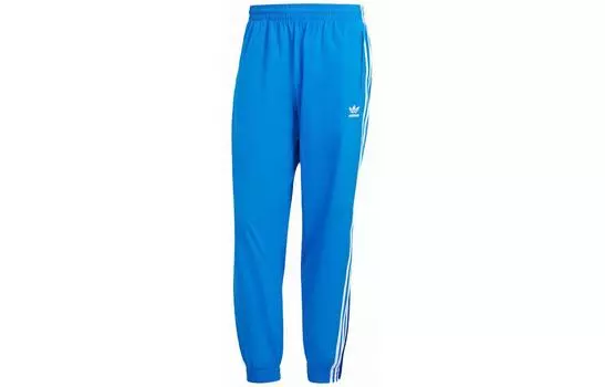 Adidas Originals Мужские трикотажные спортивные штаны, цвет Blue