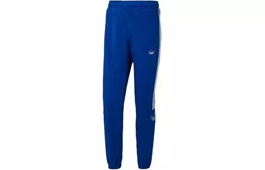 Adidas Originals Мужские трикотажные спортивные штаны, цвет Blue