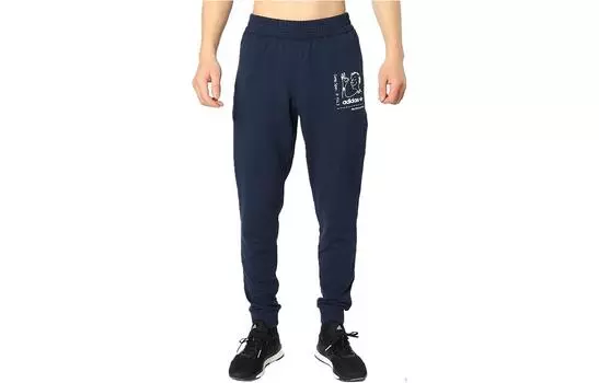 Adidas Originals Мужские трикотажные спортивные штаны, цвет Blue