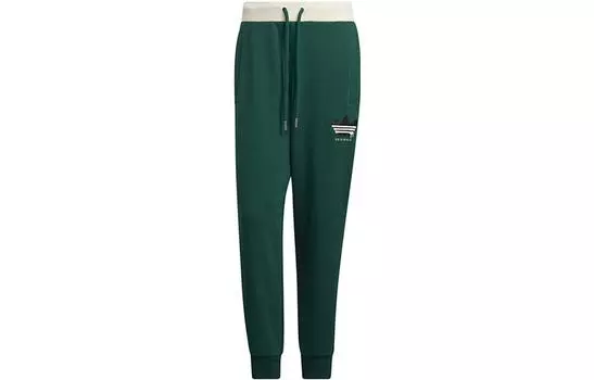 Adidas Originals Мужские трикотажные спортивные штаны, цвет Army Green