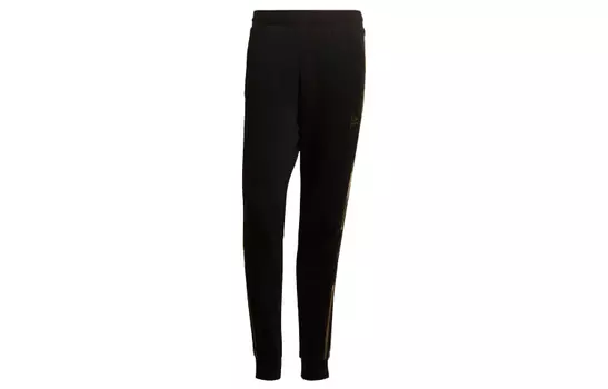 Adidas Originals Мужские трикотажные спортивные штаны, цвет Black