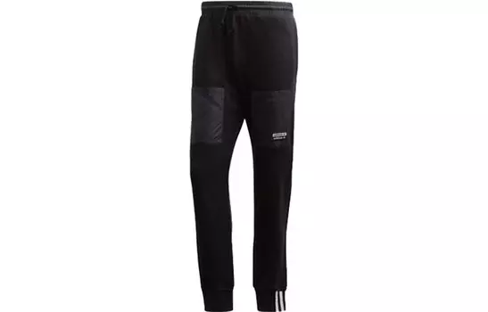 Adidas Originals Мужские трикотажные спортивные штаны, цвет Black