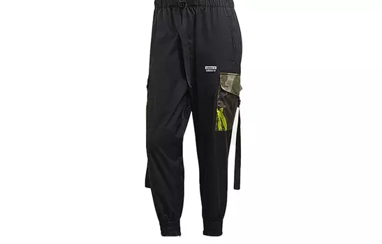 Adidas Originals Мужские трикотажные спортивные штаны, цвет Black