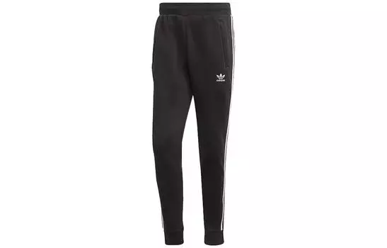 Adidas Originals Мужские трикотажные спортивные штаны, цвет Black