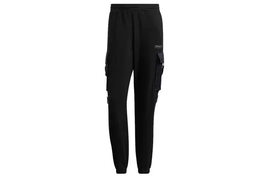 Adidas Originals Мужские трикотажные спортивные штаны, цвет Black