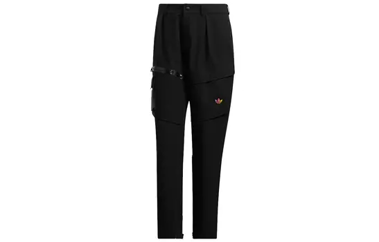 Adidas Originals Мужские трикотажные спортивные штаны, цвет Black