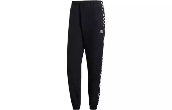 Adidas Originals Мужские трикотажные спортивные штаны, цвет Black