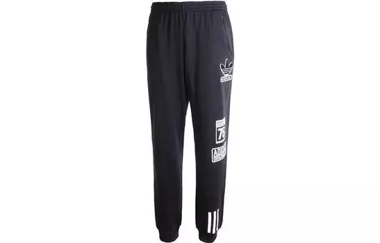 Adidas Originals Мужские трикотажные спортивные штаны, цвет Black