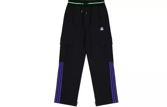 Adidas Originals Мужские трикотажные спортивные штаны, цвет Black