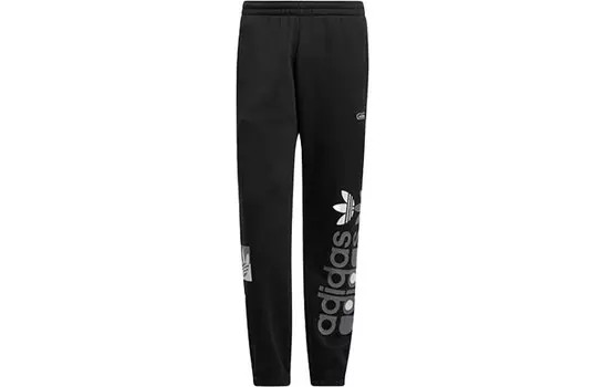 Adidas Originals Мужские трикотажные спортивные штаны, цвет Black