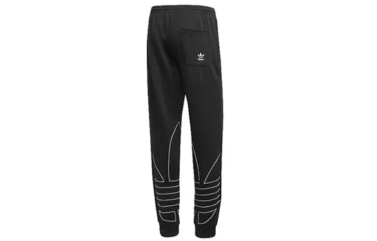 Adidas Originals Мужские трикотажные спортивные штаны, цвет Black