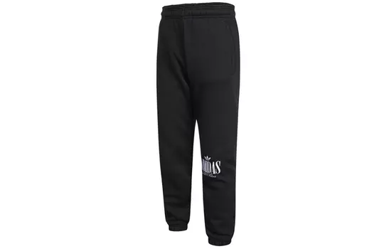 Adidas Originals Мужские трикотажные спортивные штаны, цвет Black