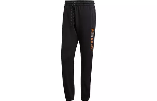 Adidas Originals Мужские трикотажные спортивные штаны, цвет Black