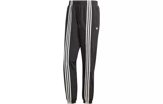 Мужские спортивные штаны Adidas Originals с полосками, черный