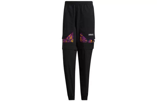 Adidas Originals Мужские трикотажные спортивные штаны, цвет Black