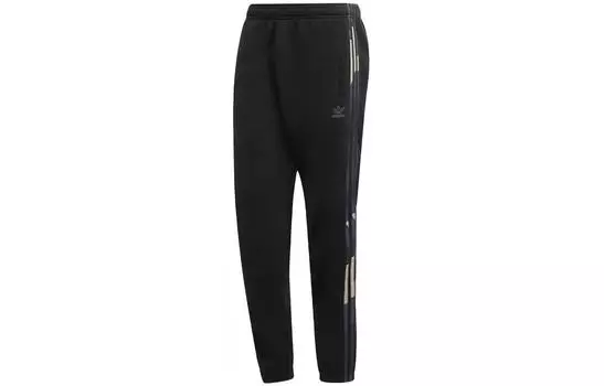 Adidas Originals Мужские трикотажные спортивные штаны, цвет Black