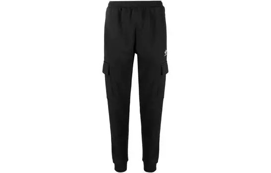 Adidas Originals Мужские трикотажные спортивные штаны, цвет Black